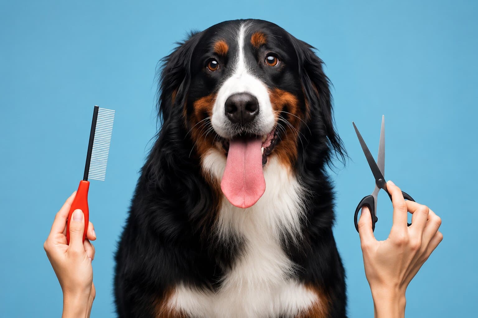 Professional pet grooming service